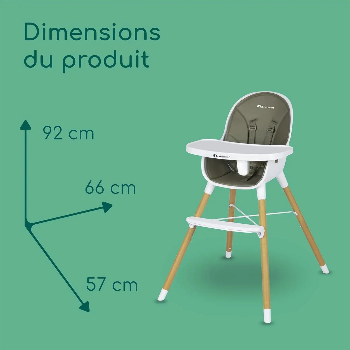 Bebe Confort - Avista Highchair - Mineral Graph