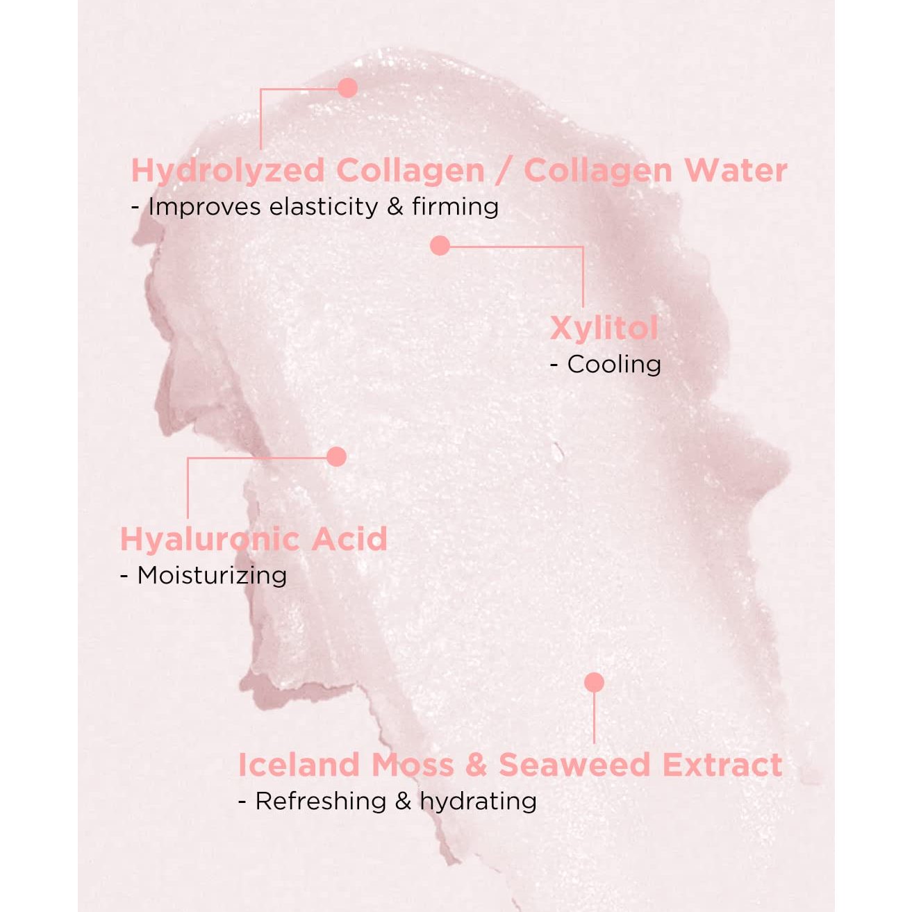 THESAEM Iceland Hydrating Collagen Eye Stick 0.24oz - Anti-wrinkle Moisturizing Eye Balm for Saggy Skin – Under Eye Treatment - Balm to Smooth Skin Texture - Rose Scent - Medaid International