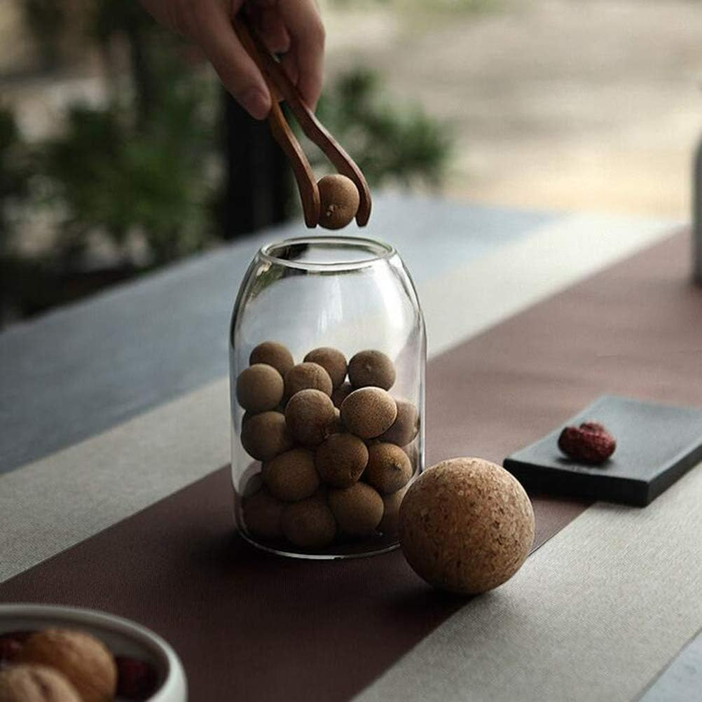 800ml Glass Storage Jar with Bamboo Lid - Medaid International