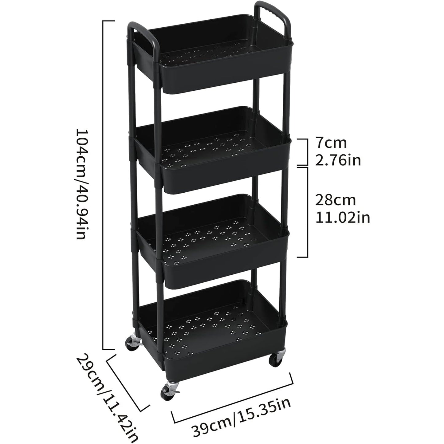 4-Layer Organizing Rack