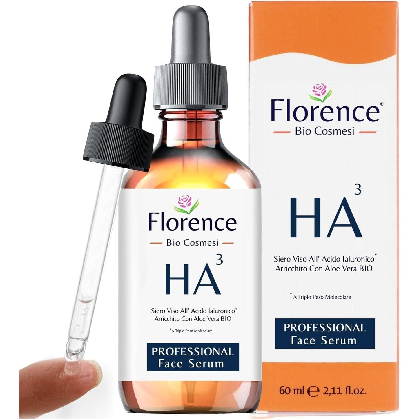 Hyaluronic Acid Serum for Face – 100% Pure with Niacinamide. Anti-Aging, Hydrating Facial Serum for Plumper, Smoother Skin – Clarifying, Plumping, Ideal for Blemish-Prone Skin and a Radiant Complexion - Medaid International