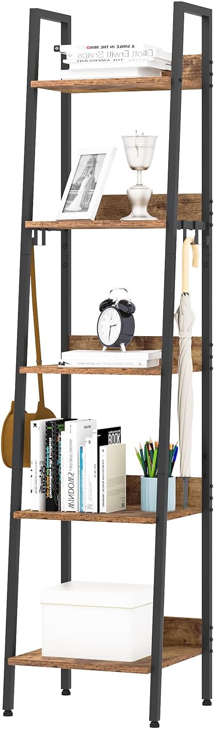 WOLTU 5-Shelf Bookcase (RGB9289hov)