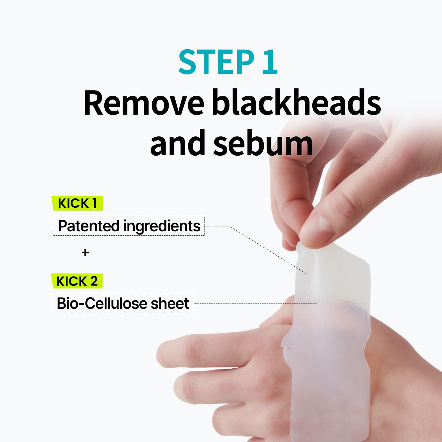 ilso Natural MILD Clear Nose Patch/Blackhead Remover for Nose/Targets PORES & PIMPLES/Facial Skin Care/Dermatologist Approved/Korean Skin Care to Absorb Acne Nose GUNK (5 PCS) - Medaid International