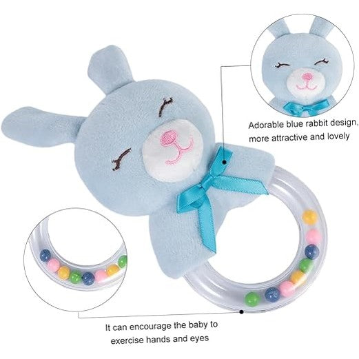 Tumama Kids - Soft Plush - Baby Hanging Rattle - Bunny