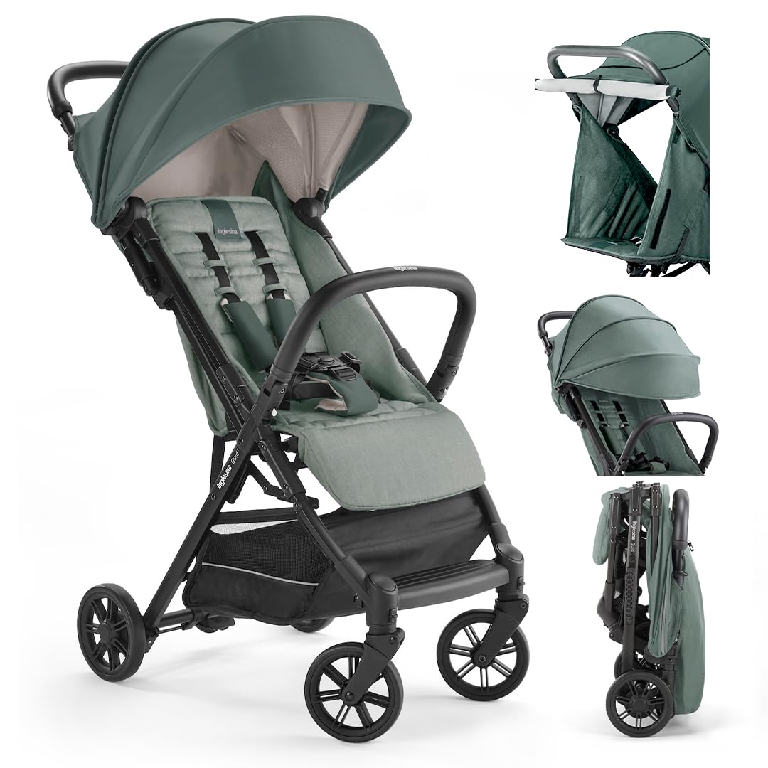 Inglesina - Quid 2 Strollers - Elephant Grey - Travel Stroller