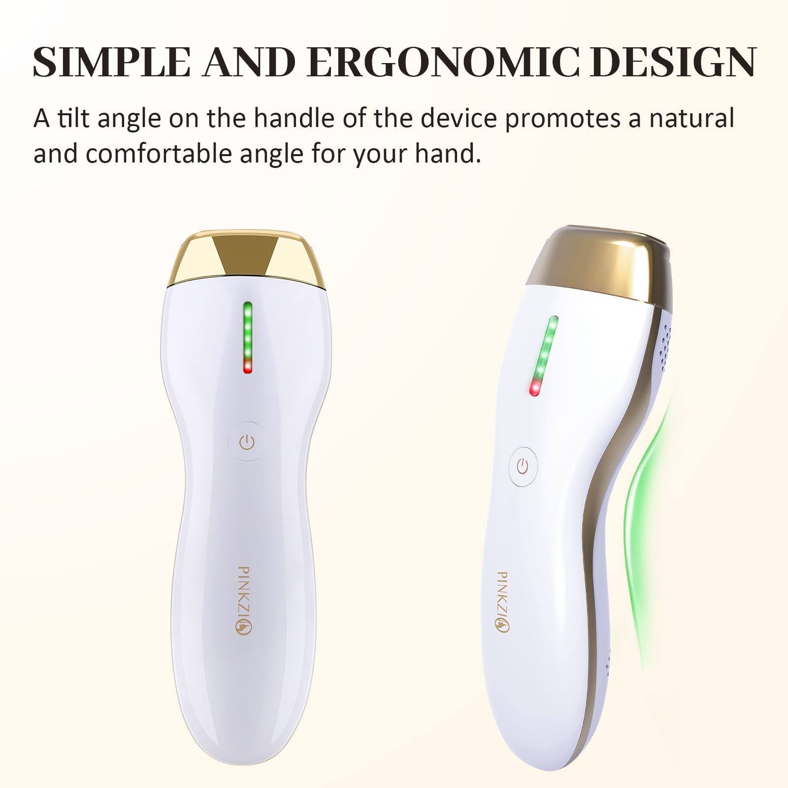 [FDA Cleared] IPL Laser Hair Removal Permanent for Women, Painless Unlimited Flashes Hair Removal Device with 5 Energy Levels, Reduction in Hair Regrowth for Men By PINKZIO - Medaid International