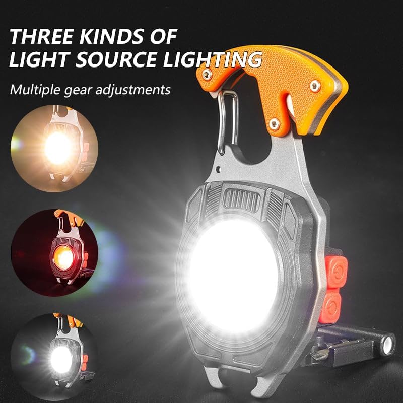 Multi Functional Keychain Portable Flashlight