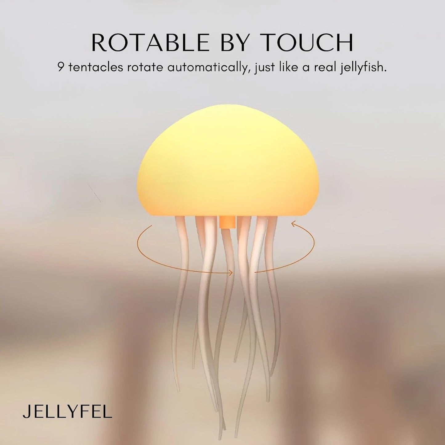 Rotating Jellyfish Lamp