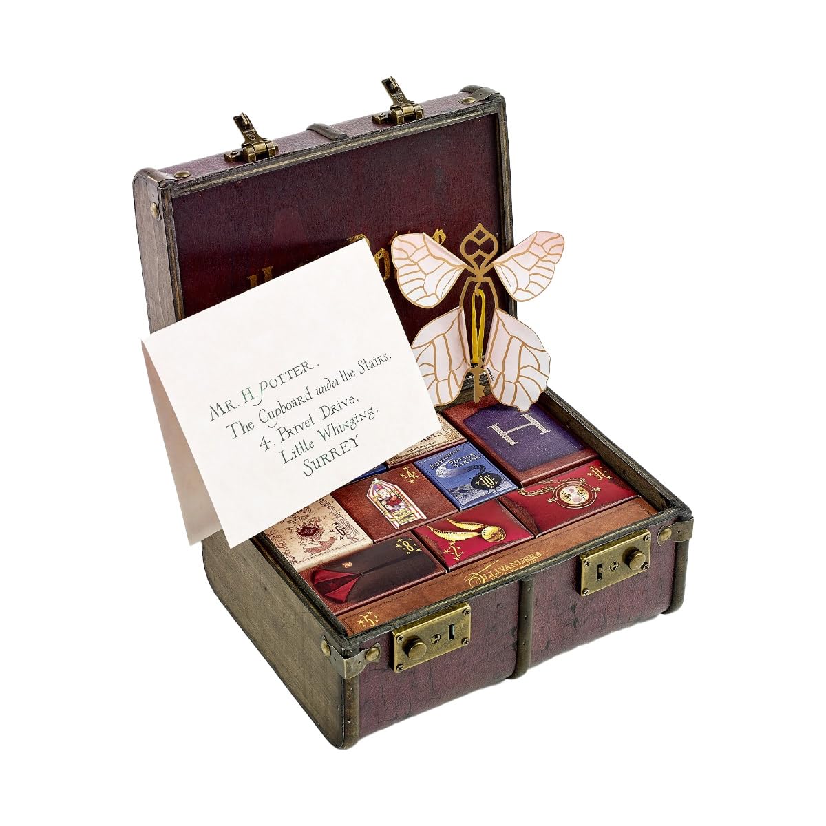 Harry Potter Hogwarts Trunk Advent Calendar - 24 Gifts Inside - Medaid International