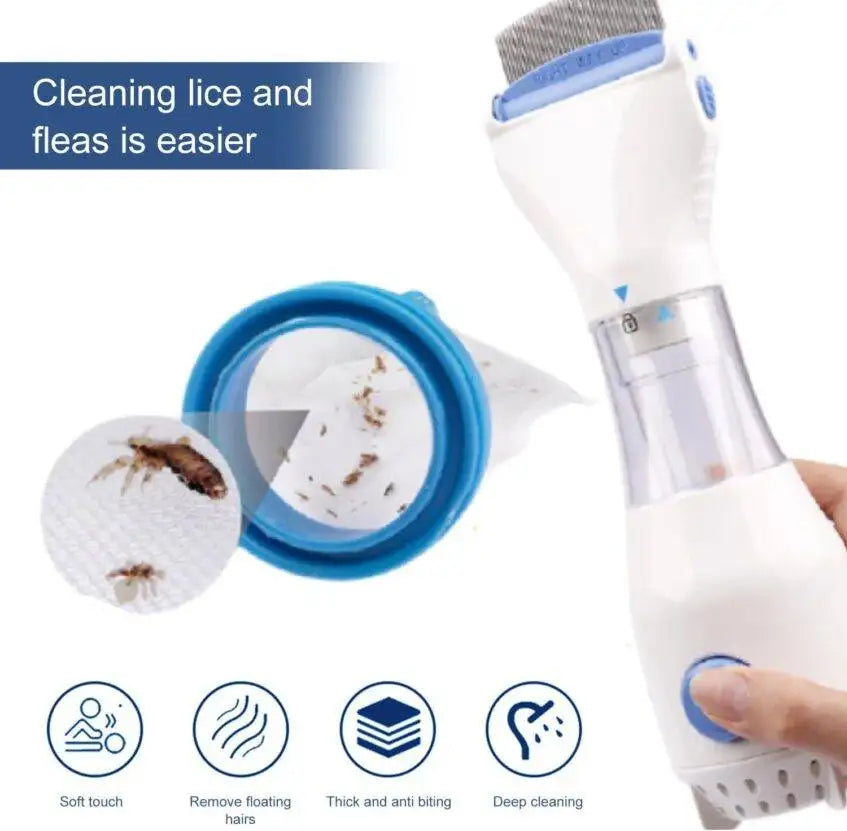 V-Comb Lice Head Machine جهاز إزالة القمل من الشعر