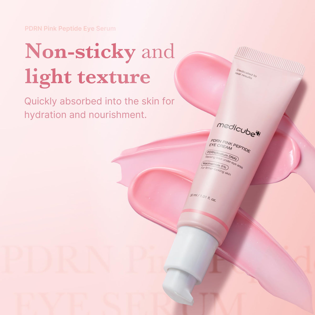 medicube Eye Serum with Salmon DNA PDRN, Peptides & Retinol for Fine Lines
