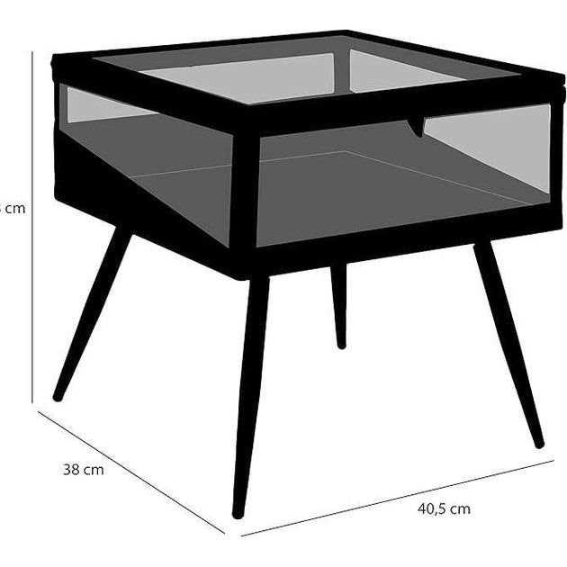 Kuno Decorations Glenn Side table/showcase-display table- H. 38 cm