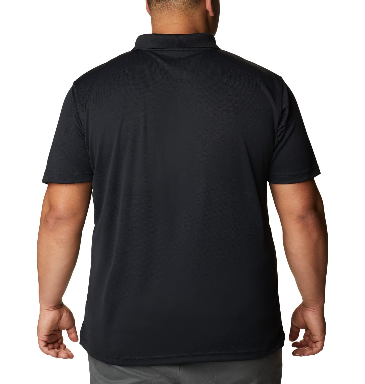 Columbia Mens Utilizer Short Sleeve Polo, Black, 5X - Medaid International