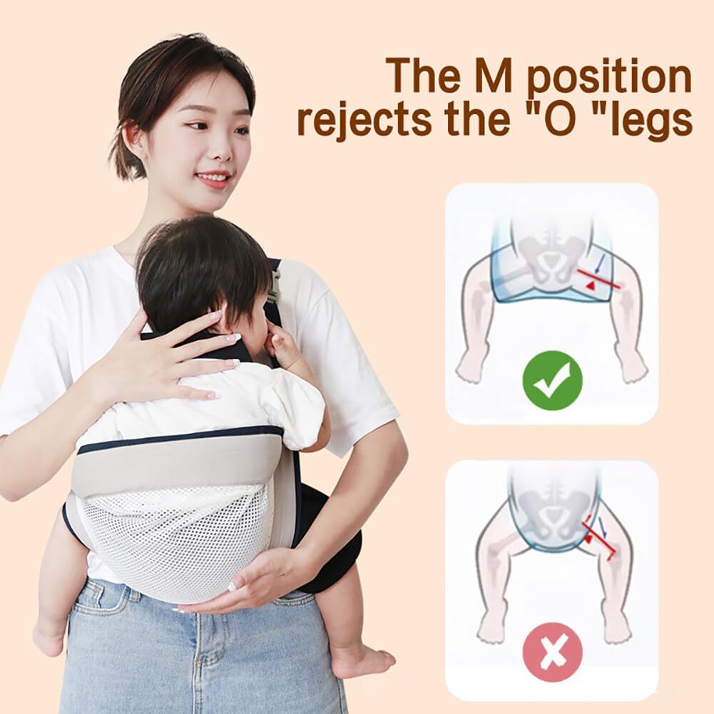 Portable Baby Carrier Sling – Breathable Comfort Support