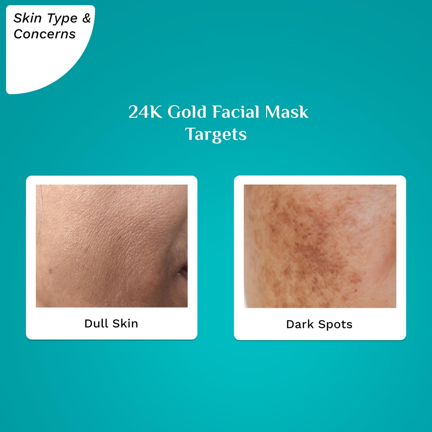 Pilgrim 24K Gold Face Mask | Hydrating & Rejuvenating Face Pack with Olive Leaf Extract | Firms & Nourishes Skin | For All Skin Types | Men & Women | 1.76 Oz (50g) - Medaid International