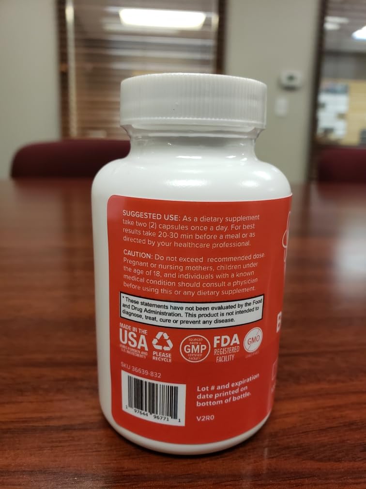 Right Health Nutra - Berberine 1200mg - 60 Capsules - Pure, Natural Support for Fighting Free Radicals, Boost Immunity & Balance Microbiome - Vegan & Natural Berberine Capsules - Medaid International