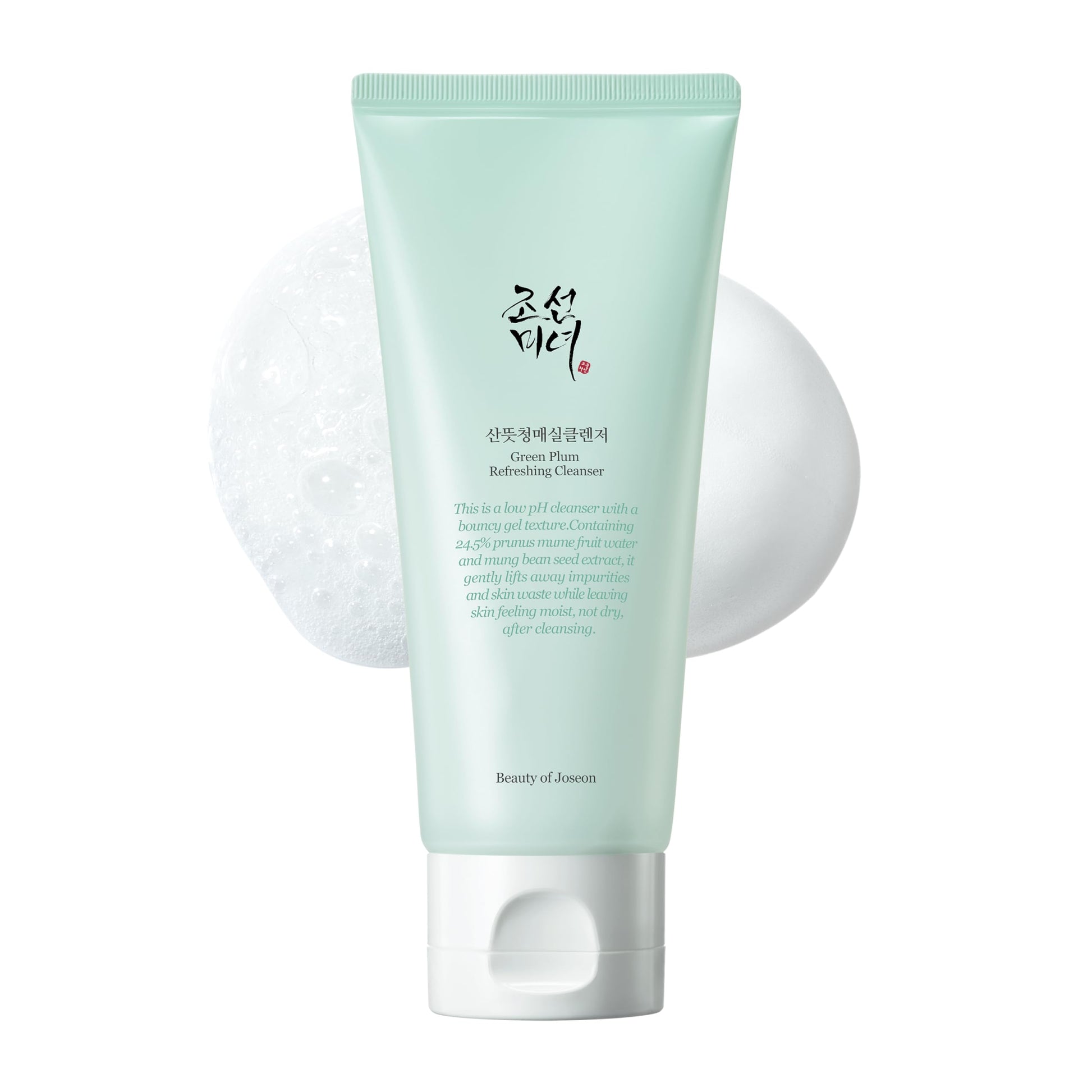 Beauty of Joseon Apricot Blossom Peeling Gel Soft Exfoliating Face with Green Plum Refreshing Cleanser Gel Type Deep Pore Cleansing - Medaid International