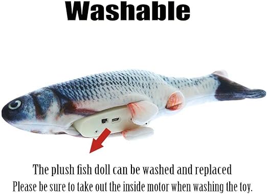 Realistic Moving Fish Toy