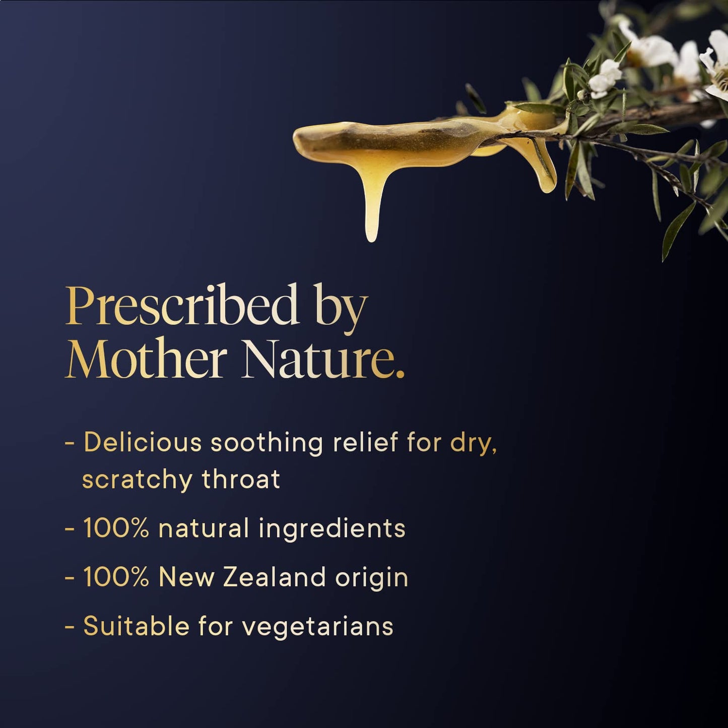 Manuka Health Manuka Honey Cough Drops – 58 Natural Lemon Flavored Throat Lozenges Infused with Raw Manuka Honey and Vitamin C for Immune Support - Medaid International