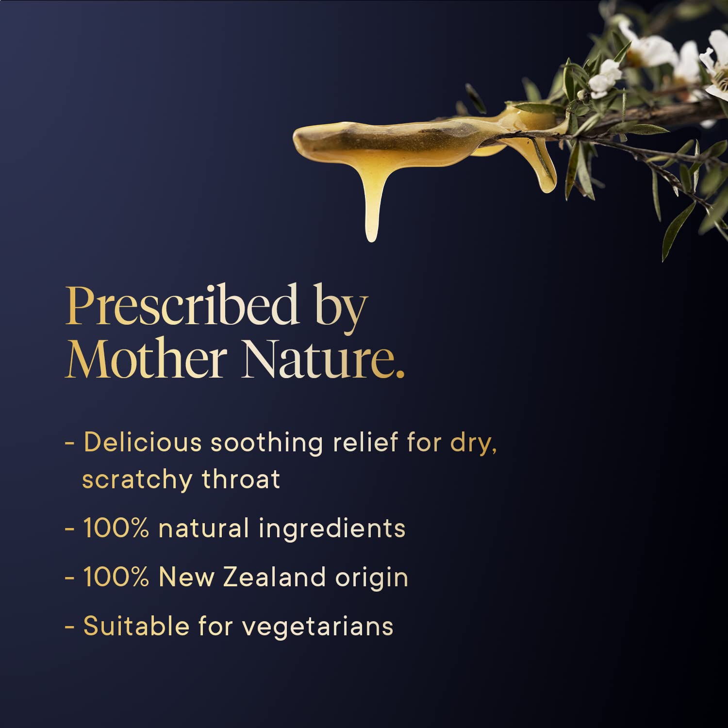 Manuka Health Manuka Honey Cough Drops – 58 Natural Lemon Flavored Throat Lozenges Infused with Raw Manuka Honey and Vitamin C for Immune Support - Medaid International