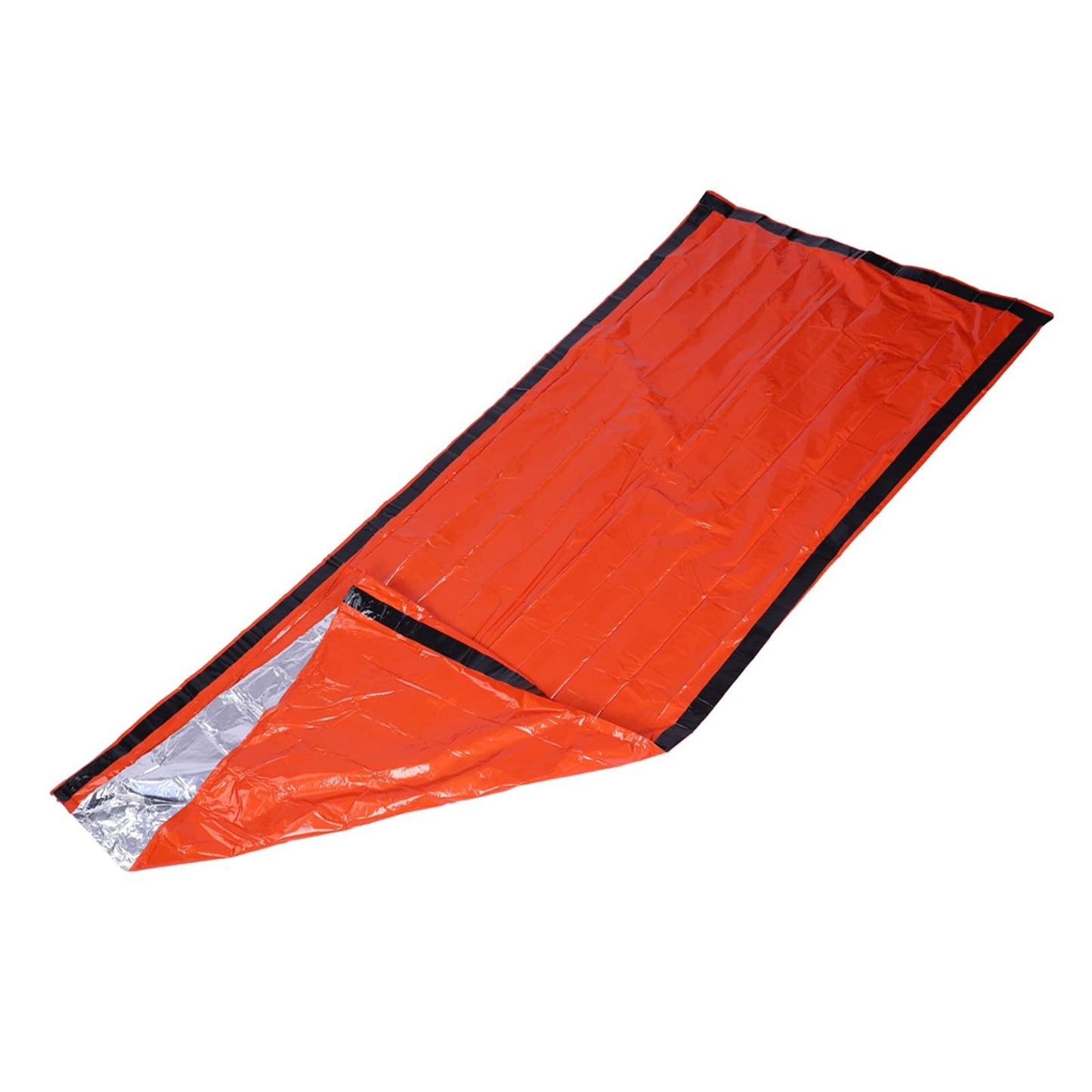 Survival Gear, Emergency Sleeping Bag PE Material Bivy Sack with Small Size for Outdoor Sleeping