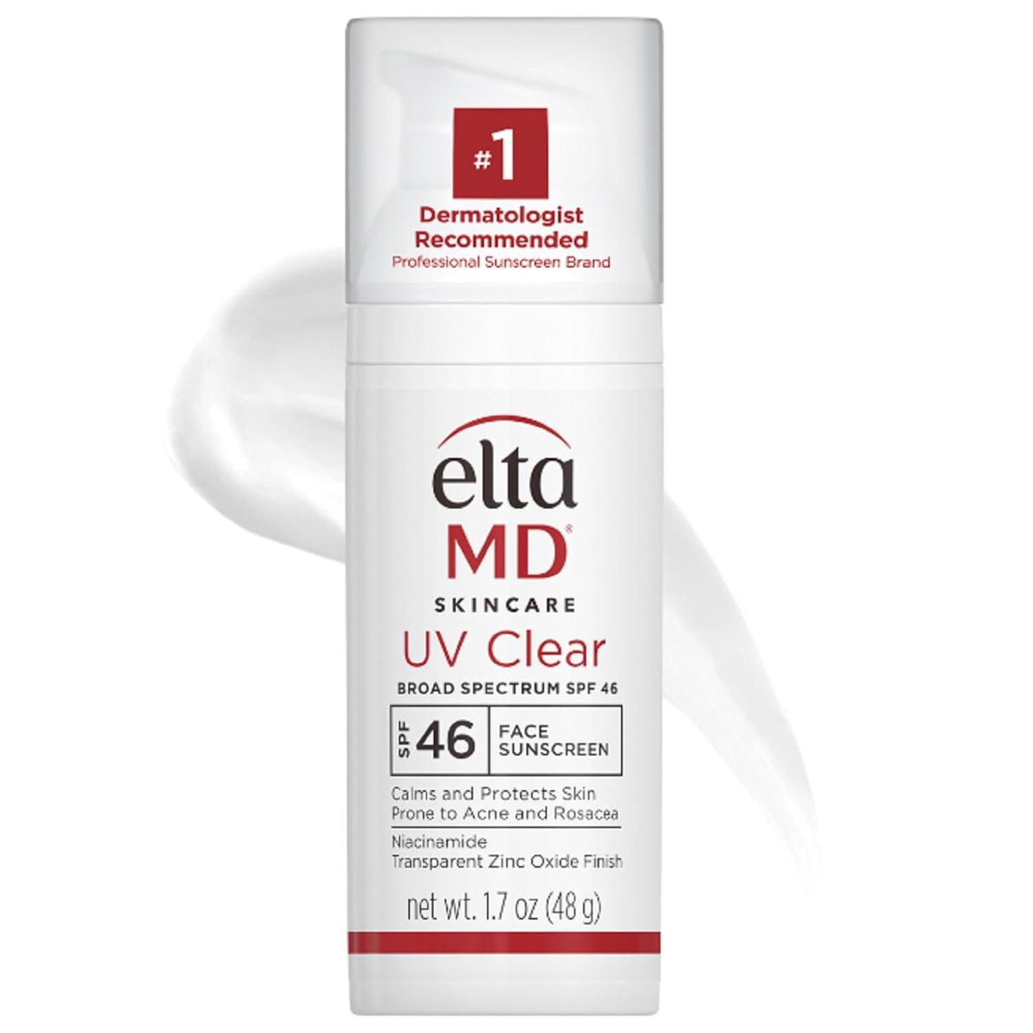 EltaMD UV Clear Face Sunscreen, Protects and Calms Sensitive Skin and Acne-Prone Skin, Lightweight, Silky, Dermatologist Recommended - Medaid International