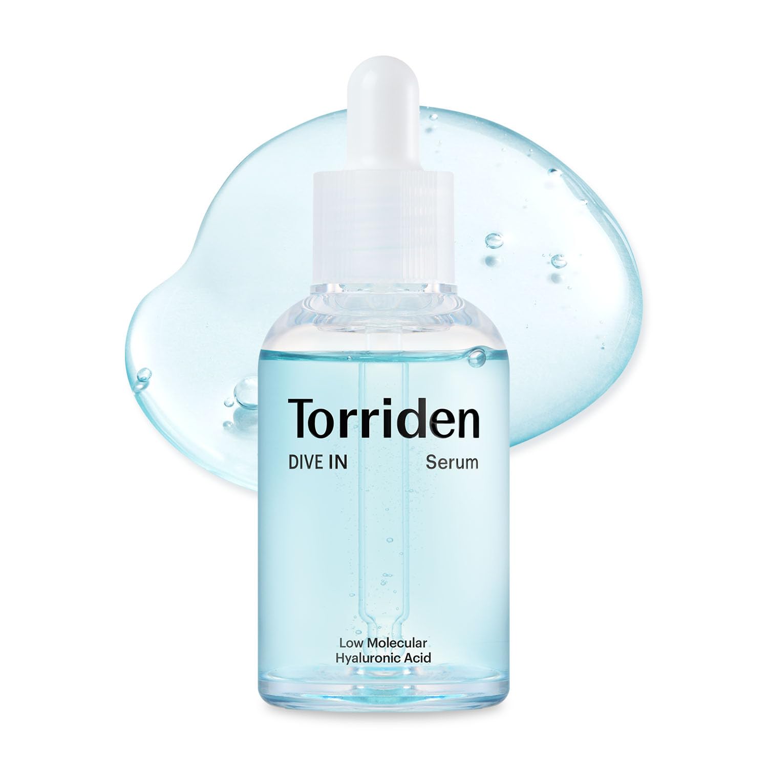 Torriden DIVE IN Hyaluronic Acid Serum for Deep Hydration | Korean K-Beauty Glass Skin Plump Glow | Lightweight Fast-Absorbing Face Serum 50ml (1.69 fl.oz.) - Medaid International