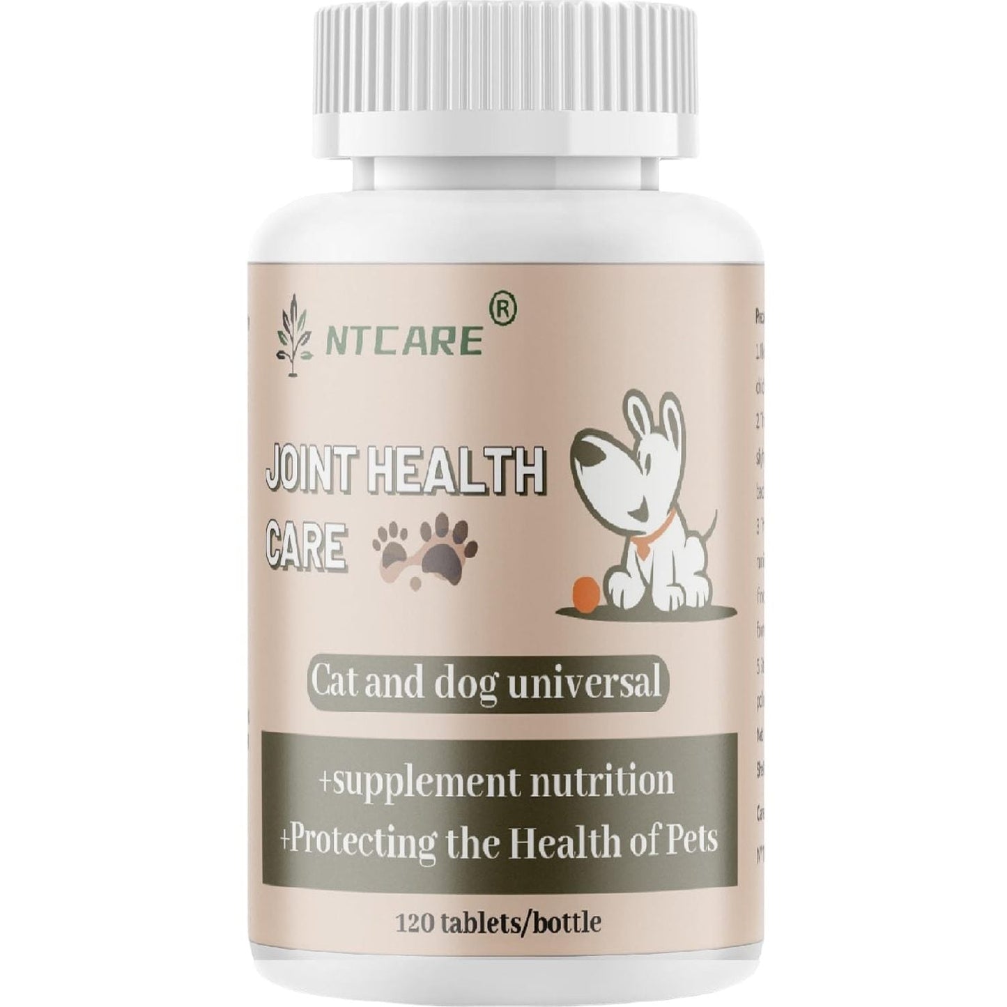 Hip and Joint Supplement for Dogs- with Glucosamine, Chondroitin, and MSM,120 Chewable Tablets, Chicken Flavor, Dog Joint Supplement，Joint Support Supplement for Dogs