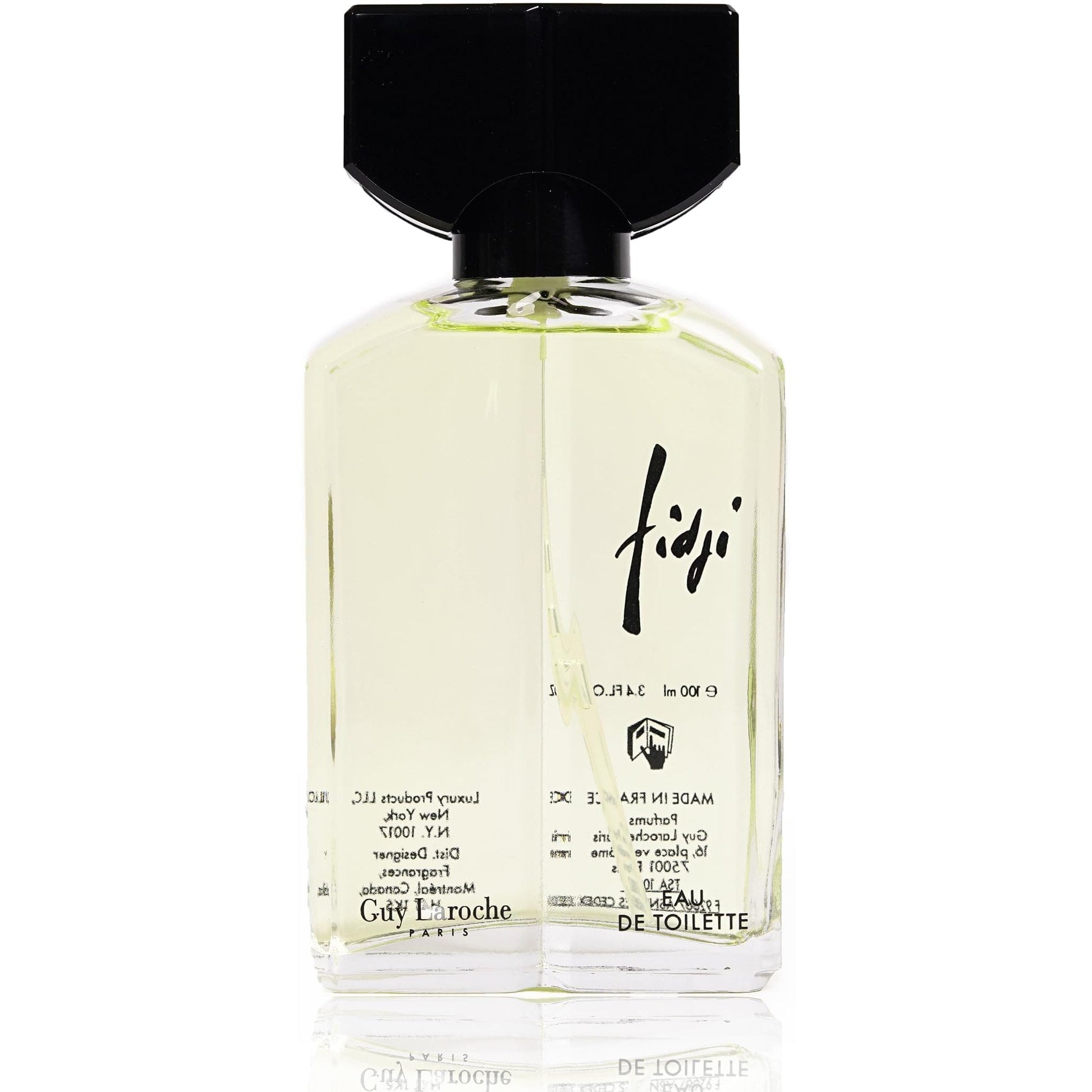 Fidji by Guy Laroche Eau de Toilette Spray Fragrance for Women - Top Notes of Ylang Ylang, Hyacinth, Lemon - Heart Notes of Clove, Jasmine, Rose - Base Notes of Sandalwood, Patchouli, Musk - 1.7 oz - Medaid International