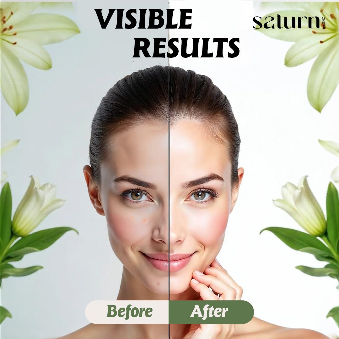 Saturn by GHC Facial Massager Jade Roller & Gua Sha Tool Natural Himalayan Stone for Face & Neck - Medaid International
