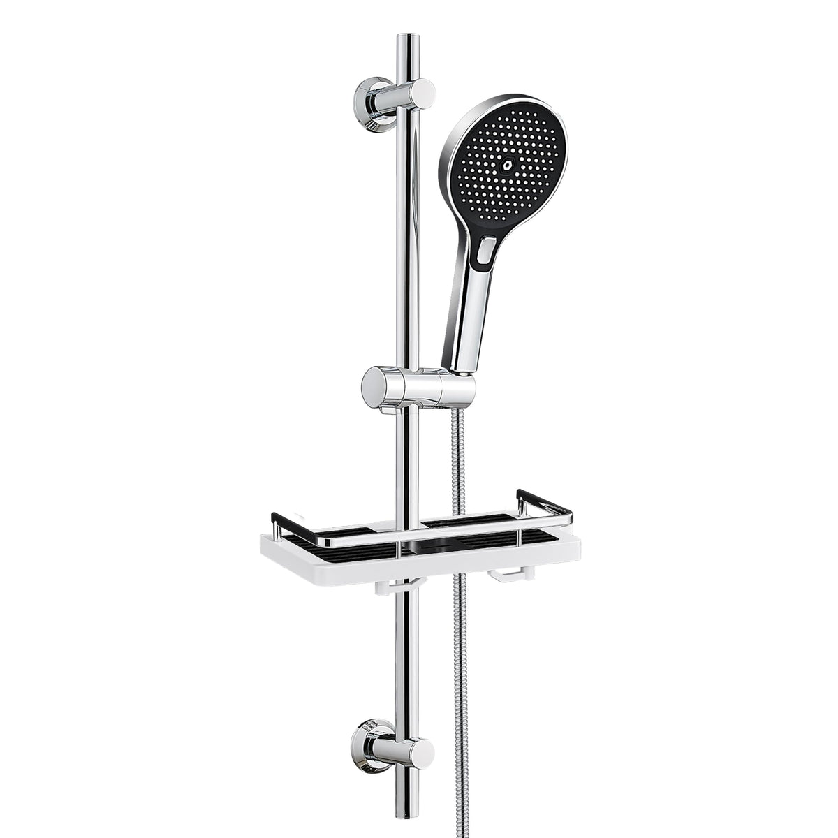 JOHO 304 Stainless Steel Shower Set Rain Shower System with Shower Head (Shower Set with Shower Head Square 20 x 20 cm)