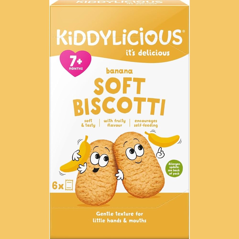 Kiddylicious Soft Biscotti x 6