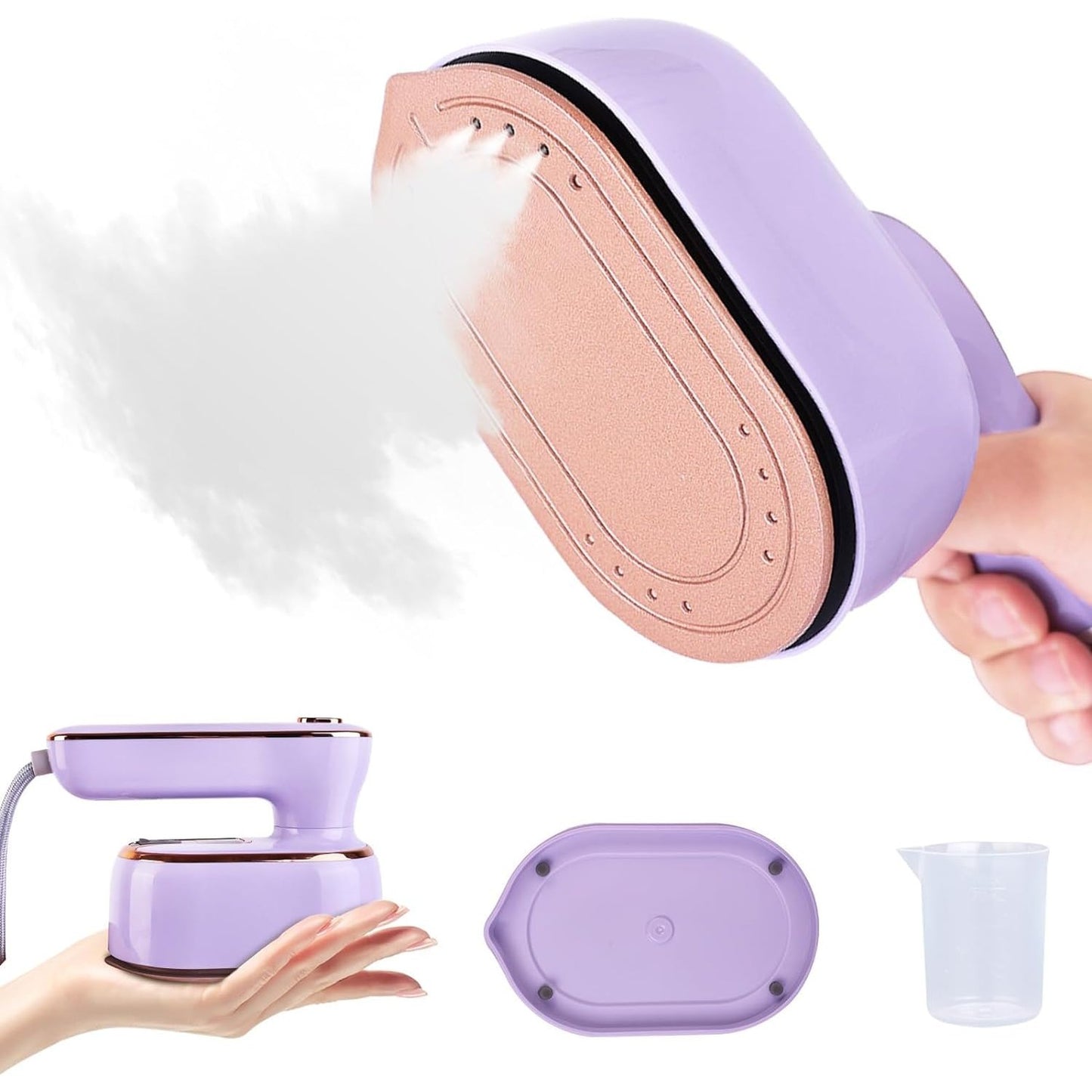 Portable Foldable Steam Iron 1000W High Power