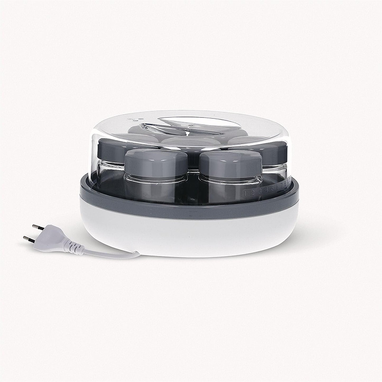 Severin JG 3518 Yogurtera, blanco/gris - Medaid International