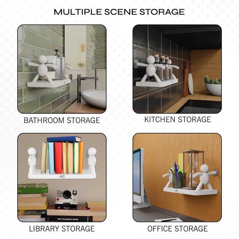 Medaid Wall Mounted Bathroom Shelf Holder