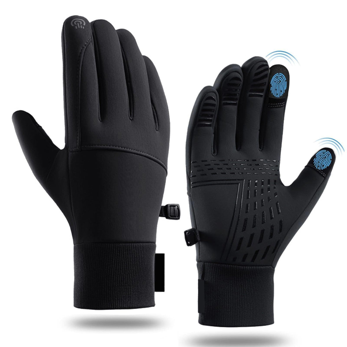 KASTWAVE Winter Gloves - Waterproof, Thermal, Touchscreen Friendly for Outdoor Sports, Running, Biking, and Driving - Unisex Design for Men and Women