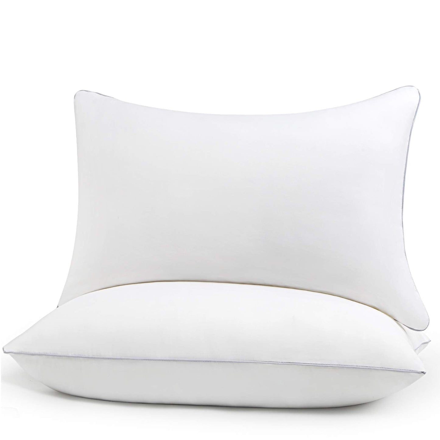 HIMOON Bed Pillows for Sleeping 2 Pack,Standard Size Cooling Pillows Set of 2,Top-end Microfiber Cover for Side Stomach Back Sleepers - Medaid International