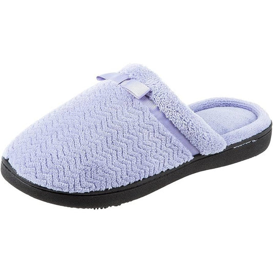 Isotoner Women's Purple Chevron Slip on Clog Slipper | Isotoner In Lebanon