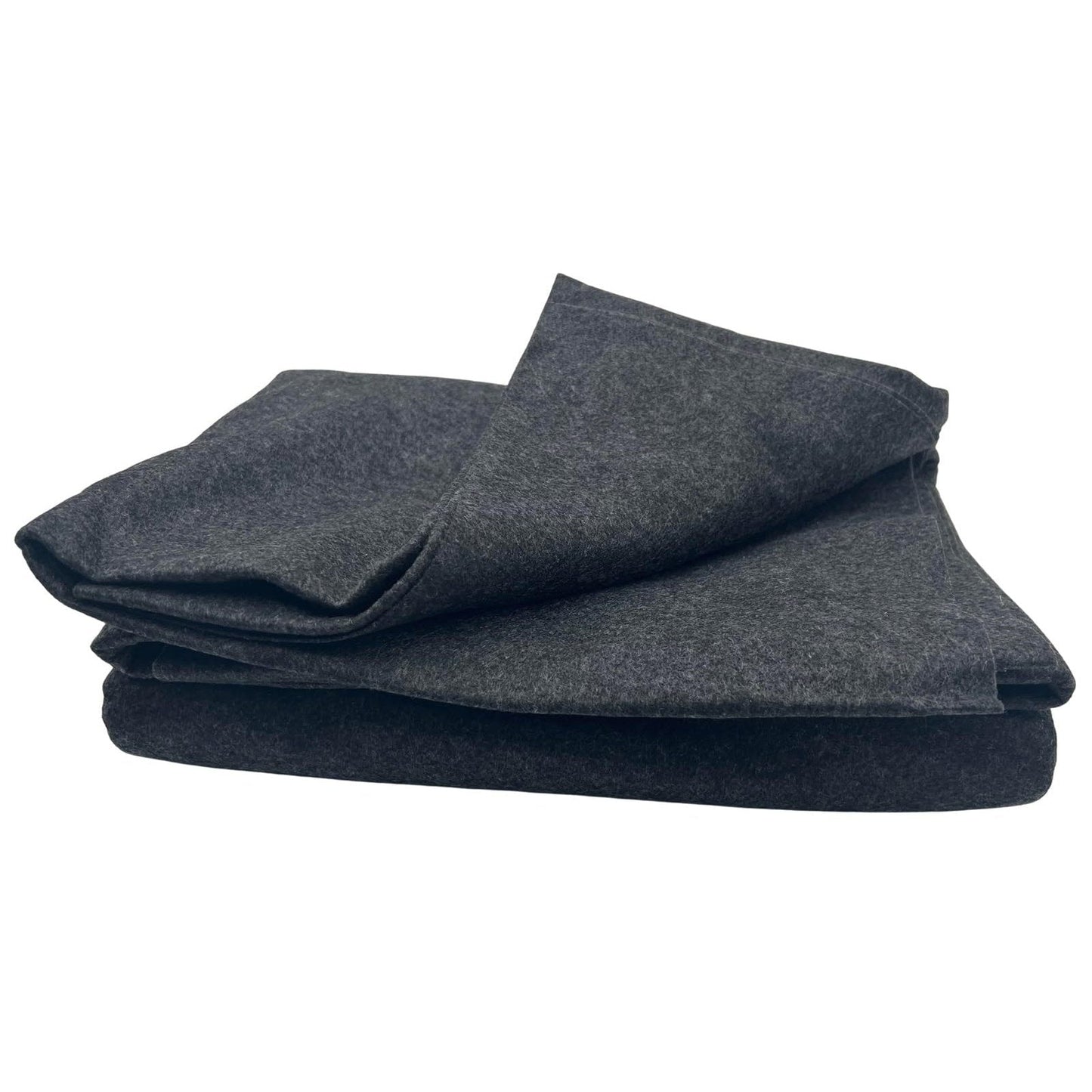 Sandhill Tools 2 Pack of Rescue Survival First Aid Blanket 80 x 40 Inches, Emergency Poly Blend Fleece for Camping, Traveling and Homeless Shelters