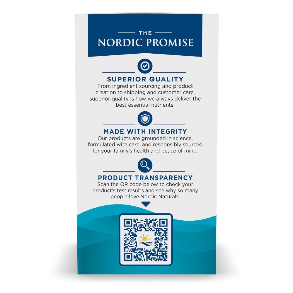 Nordic Naturals Ultimate Omega, Lemon Flavor - 210 Soft Gels - 1280 mg Omega-3 - High-Potency Fish Oil with EPA & DHA - Promotes Brain & Heart Health - Non-GMO - 105 Servings - Medaid International