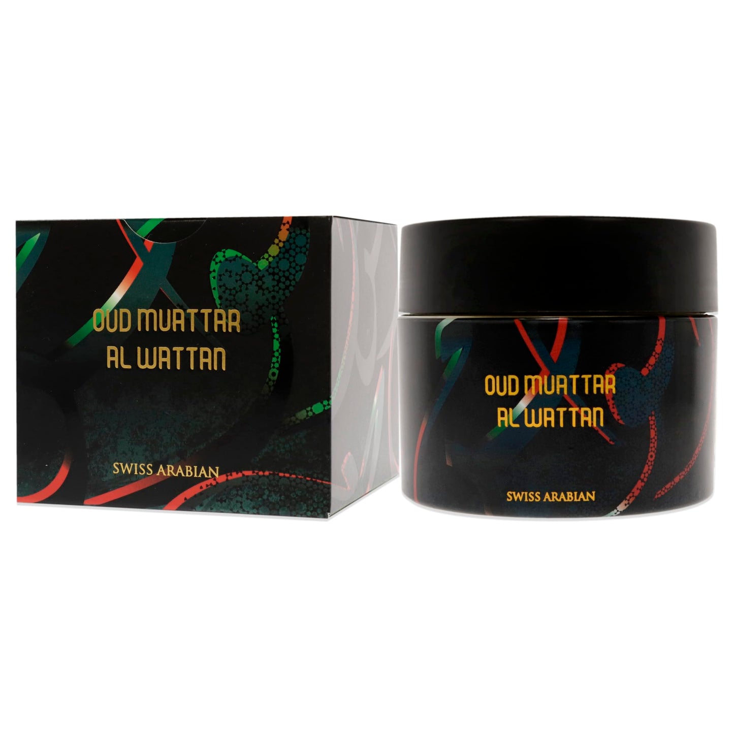 SWISS ARABIAN Muattar Al Wattan - Luxury Products from Dubai - Lasting and Addictive Home Fragrance Incense - Give Your Home A Seductive Signature Aroma - The Luxurious Scent of Arabia - 1.7 Oz - Medaid International