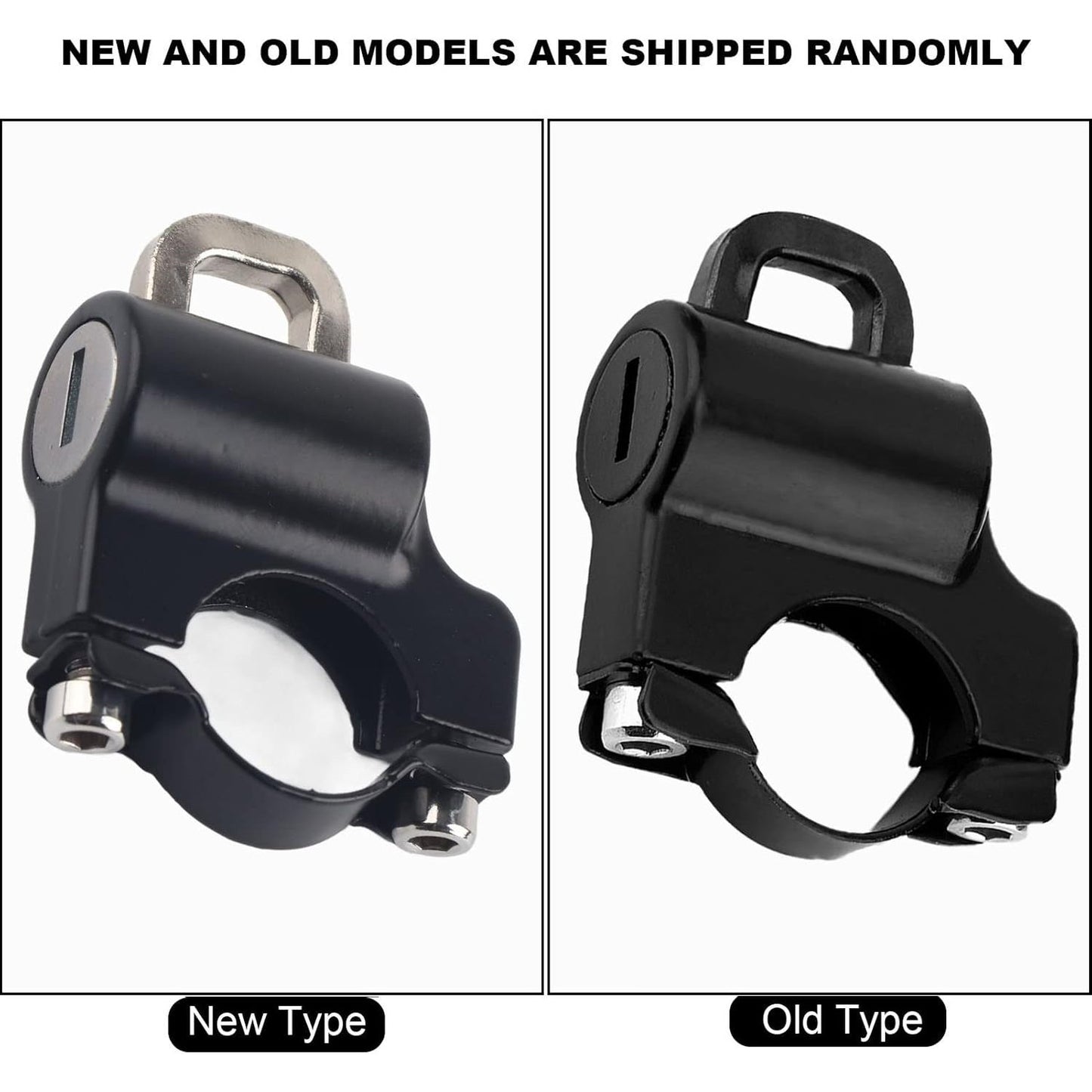 Motorcycle Helmet Lock Anti-Theft,Universal Helmet Lock Anti Theft Helmet Lock Cable,Tamper-Proof Helmet Security Lock with 2 Keys,Metal Helmet Locks for Motorcycles Scooter Street Bike