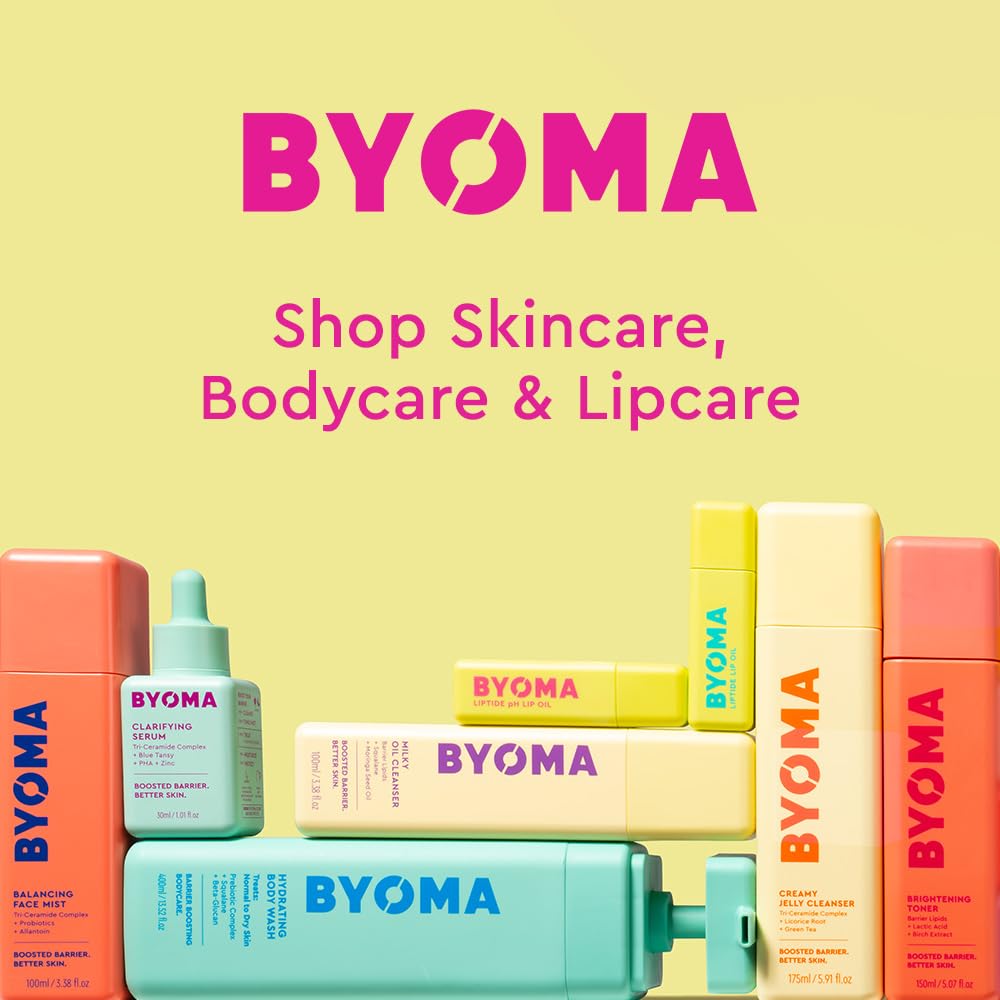 BYOMA Phyto-Mucin Glow Serum - Mucin Face Serum for Glass Skin - Plumps, Primes + Hydrates - Flawless Primer and Makeup Base - Strengthens Skin Barrier - 1.35 fl.oz - Medaid International