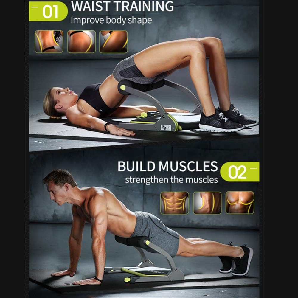 6-in-1 Home Workout Station – Push-Up & Abs Trainer with Massage Support