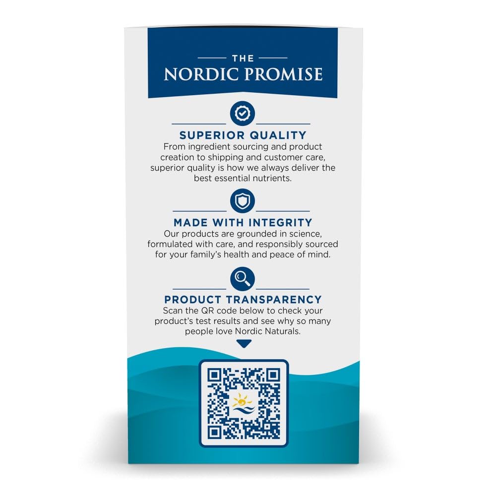Nordic Naturals Ultimate Omega, Lemon Flavor - 90 Soft Gels - 1280 mg Omega-3 - High-Potency Omega-3 Fish Oil Supplement with EPA & DHA - Promotes Brain & Heart Health - Non-GMO - 45 Servings - Medaid International