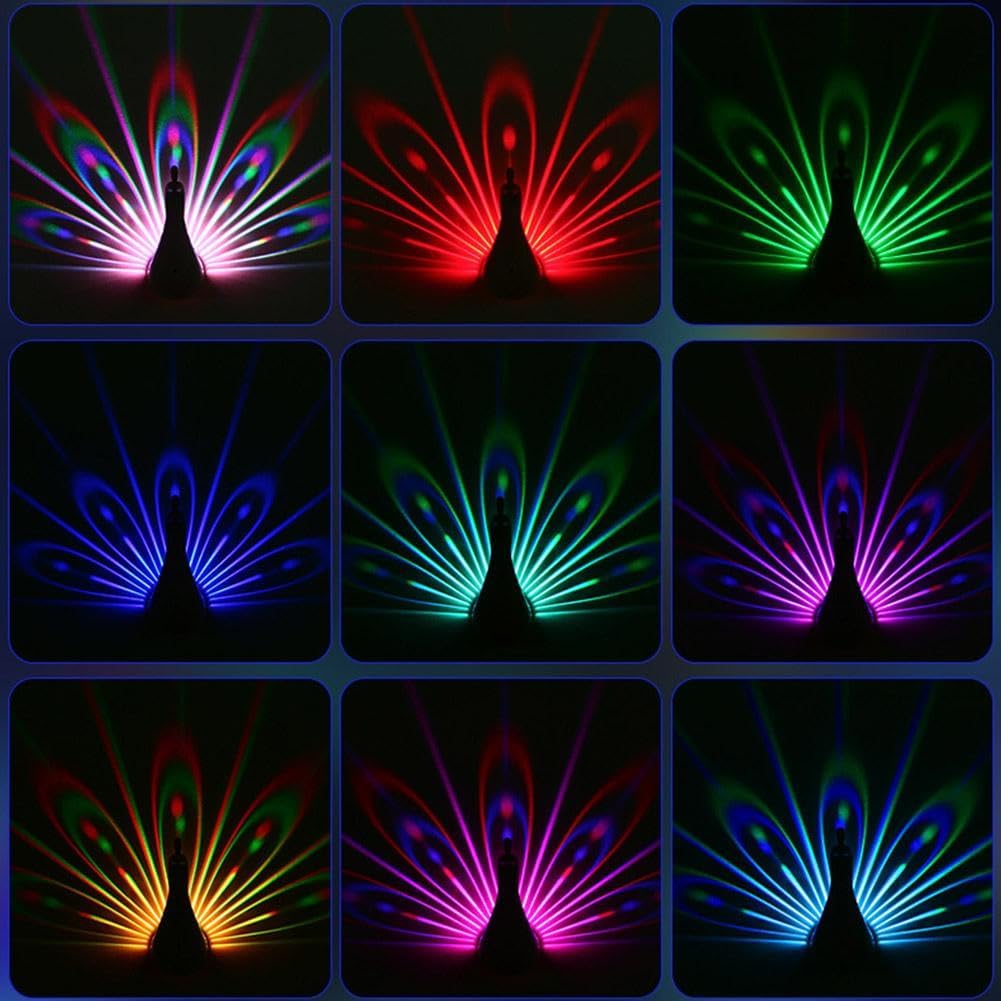Peacock Wall Light