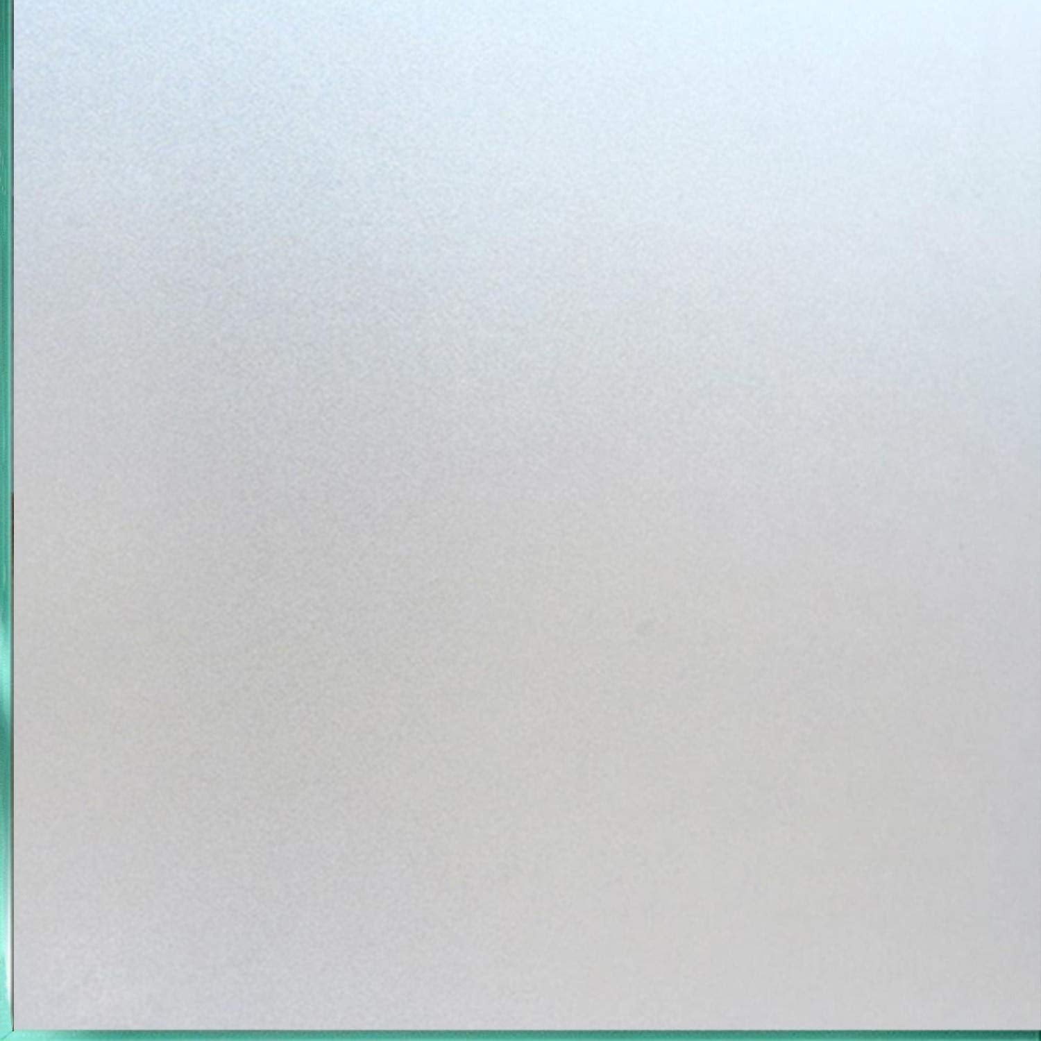 Coavas Window Privacy Film Frosted Glass Static Clings, Bathroom Frosting Decorative Window Stickers, Heat UV Blocking Anti-Glare Door Window Coverings Day and Night (17.5 x 78.7 Inch, Pure) - Medaid International