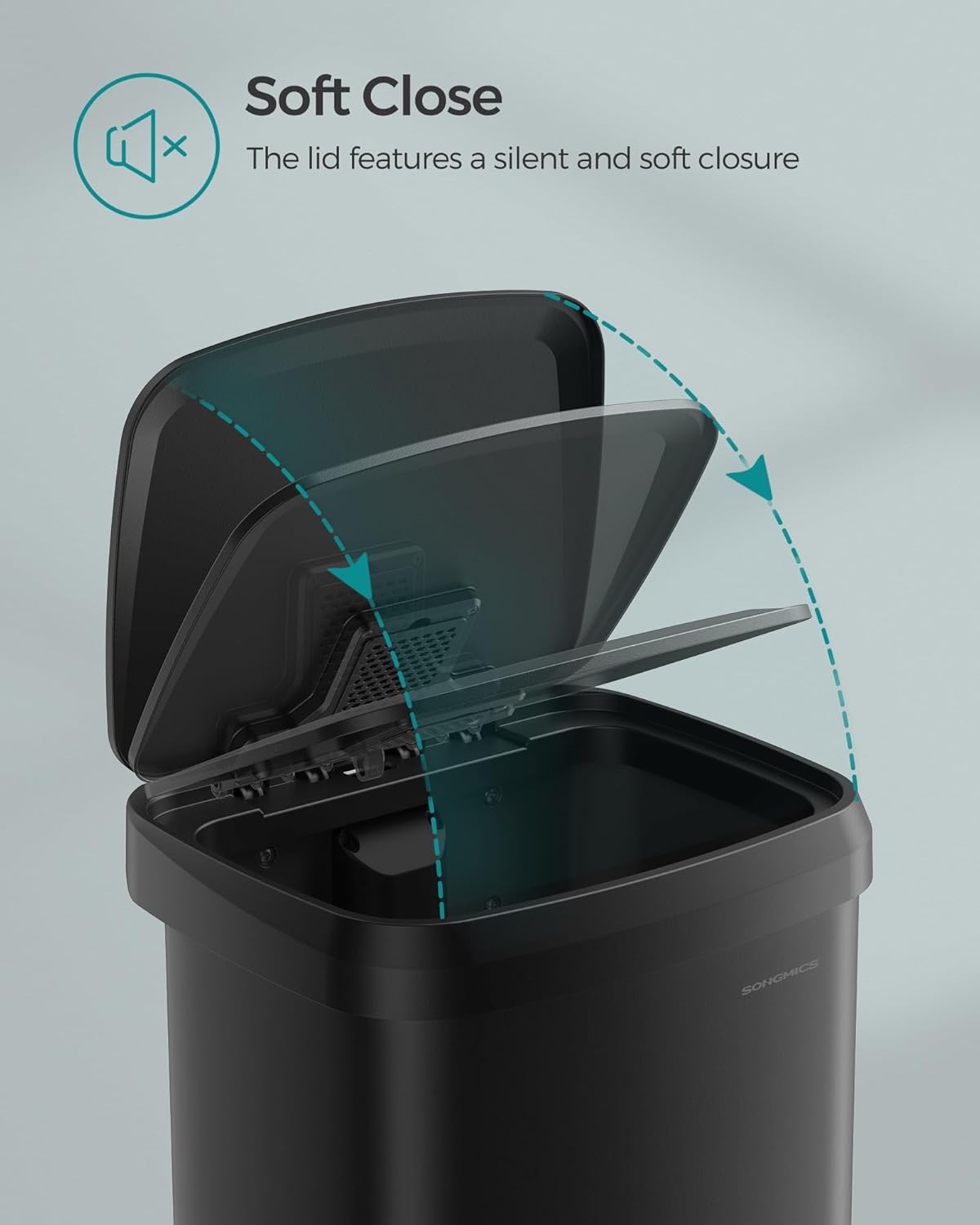 SONGMICS Kitchen Bin LTB530B5002