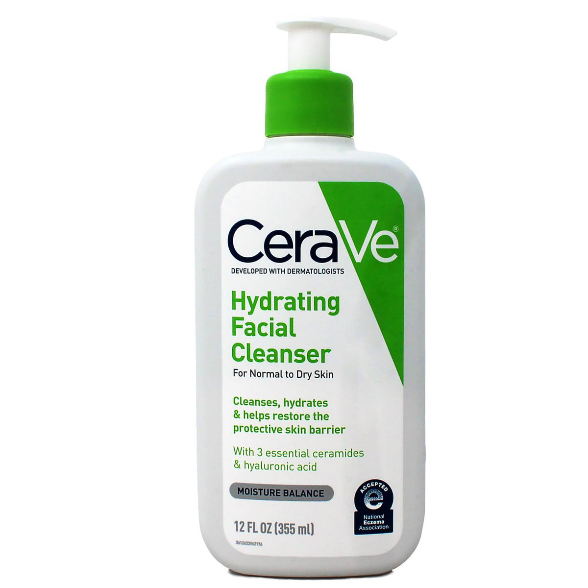 CeraVe Hydrating Cleanser for Normal to Dry Skin with Hyaluronic Acid