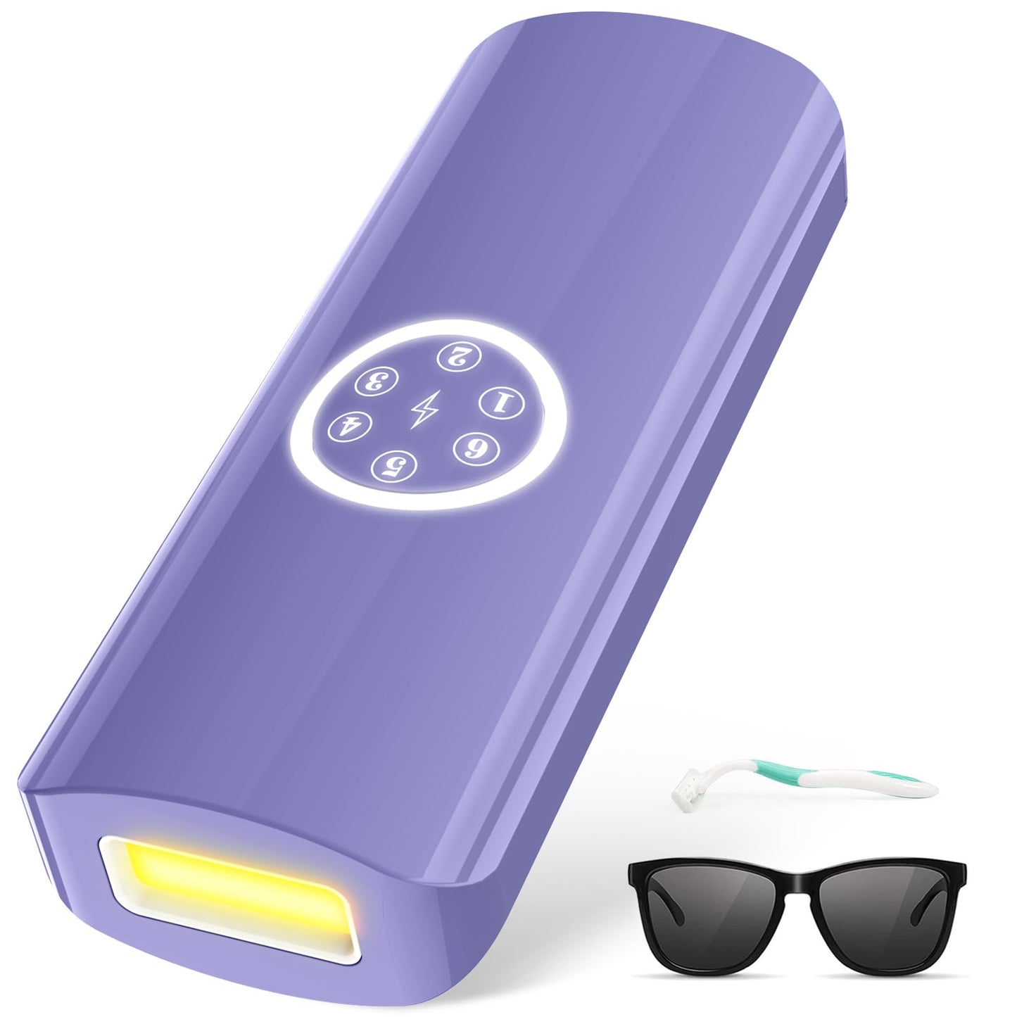 Laser Hair Removal for Women and Men, IPL Hair Remover Device Permanent for Face Body and Bikini, at-Home Laser Hair Removal Device is Safe Effective, Nearly Painless & Long-Lasting Results - Medaid International